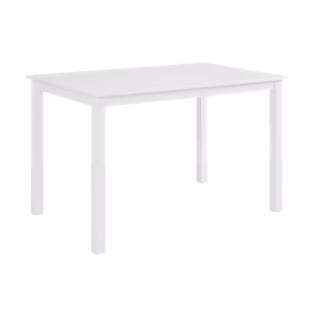 Walker Edison Furniture Company 5-Piece Modern Farmhouse Dining Room Set - Solid White/Sage