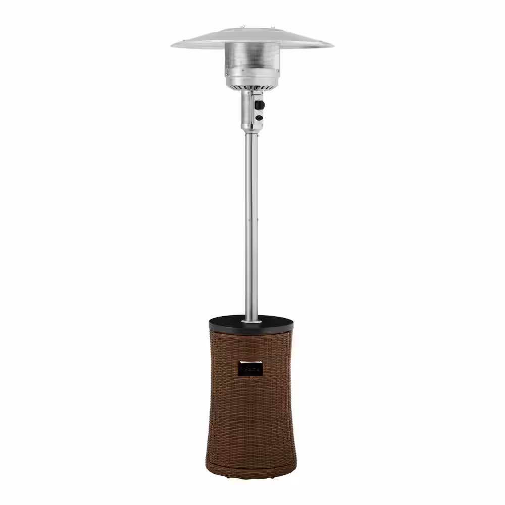 Home Decorators Collection Kettering 48,000 BTU Wicker Propane Gas Patio Heater