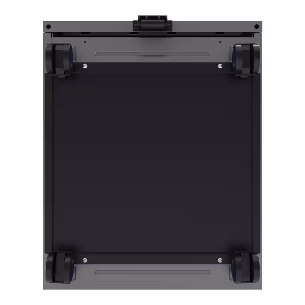 Furniture of America St Clare Silver Mobile File Cabinet with Locking Drawer