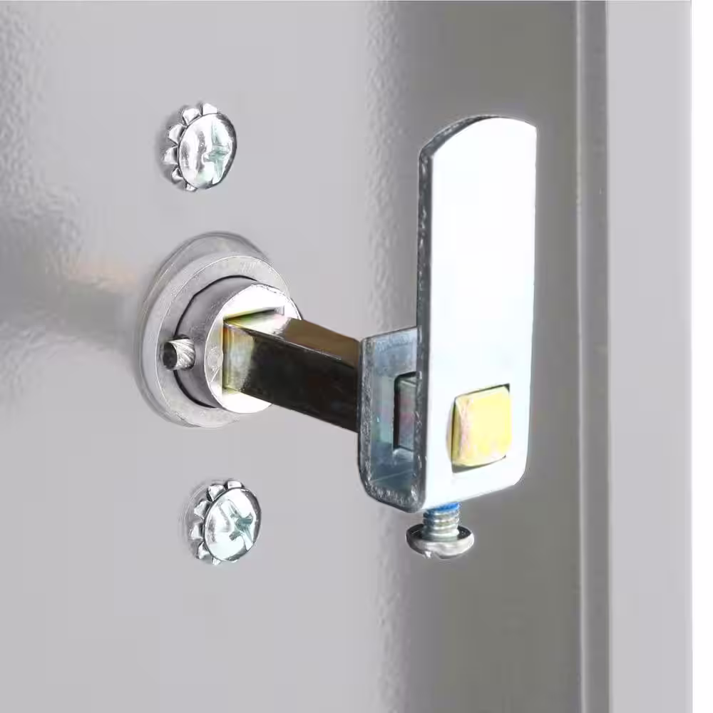 Sandusky Supply ( 30 in. W x 66 in. H x 18 in. D ) Freestanding Cabinet with 3 Fixed Shelves in Dove Gray