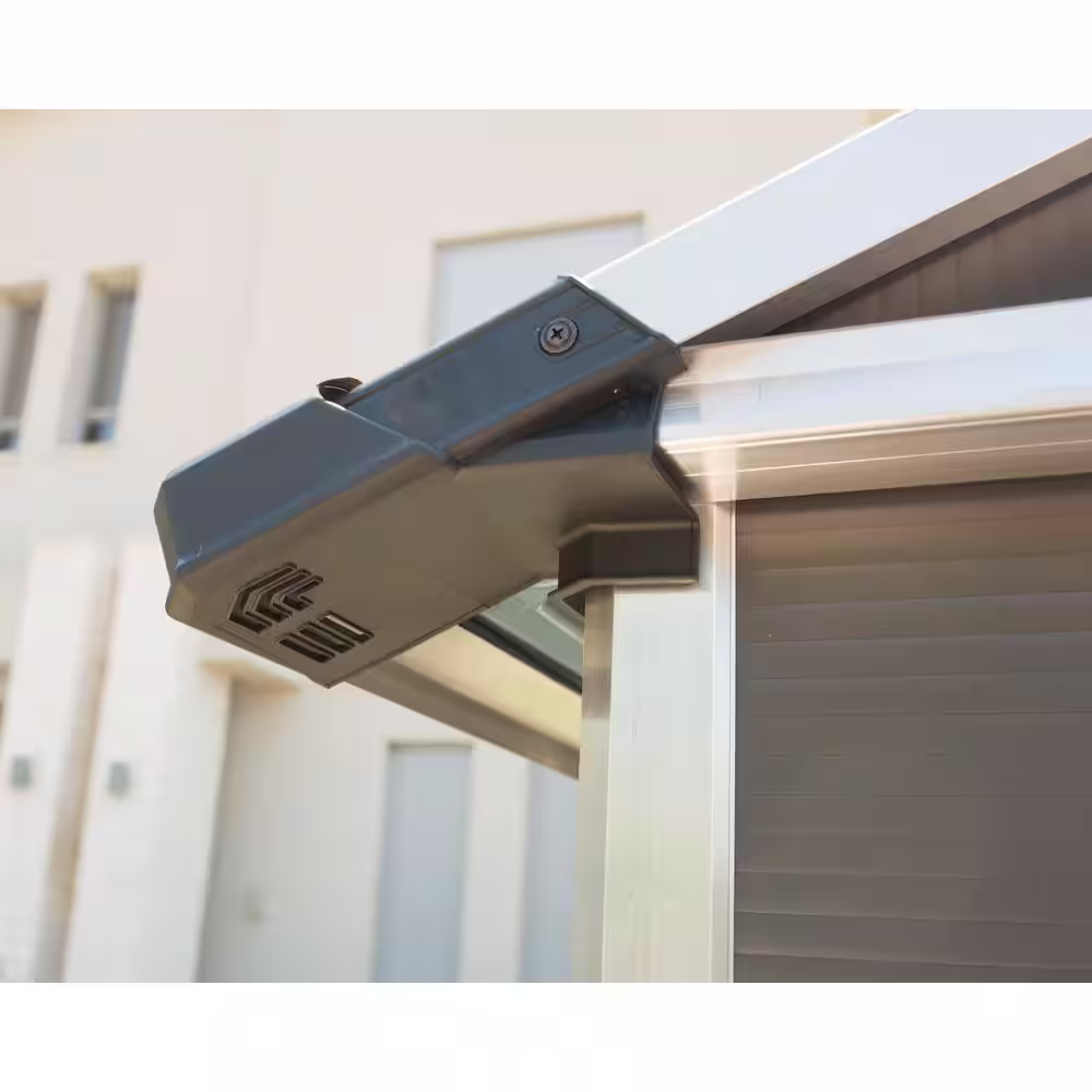 CANOPIA by PALRAM Yukon 11 ft. x 13 ft. Dark Gray Garage Shed