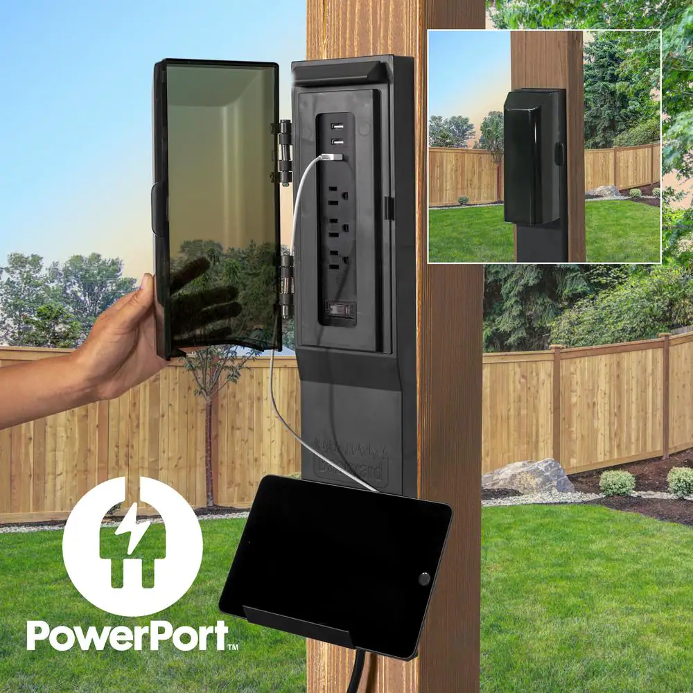 Backyard Discovery Barrington 14 ft. x 12 ft. Light Brown Wooden Gazebo with Hip Roof