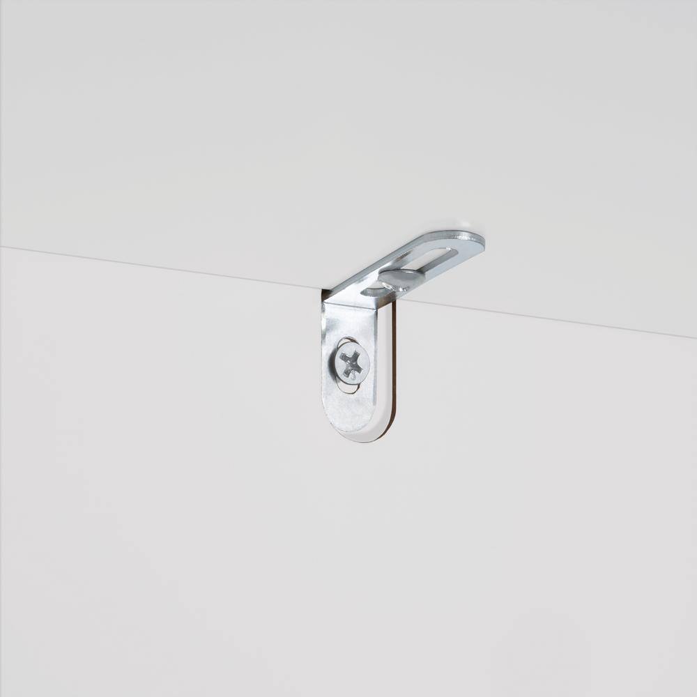 RiverRidge Home Somerset 18 in. W x 14 in. D x 30 in. H Tilt-Out Laundry Hamper in White