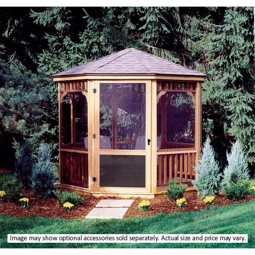 Handy Home Products San Marino 10 ft. Screens with Door Kit