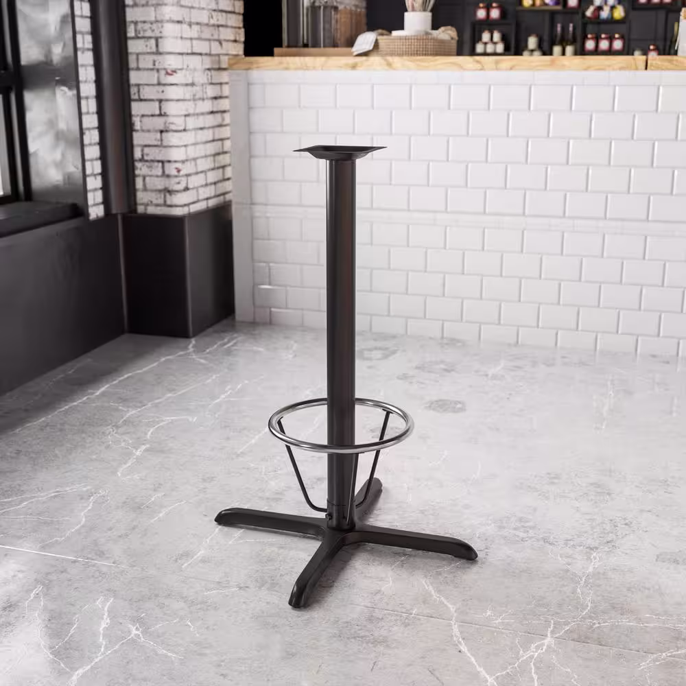 Carnegy Avenue Black Table Base Only