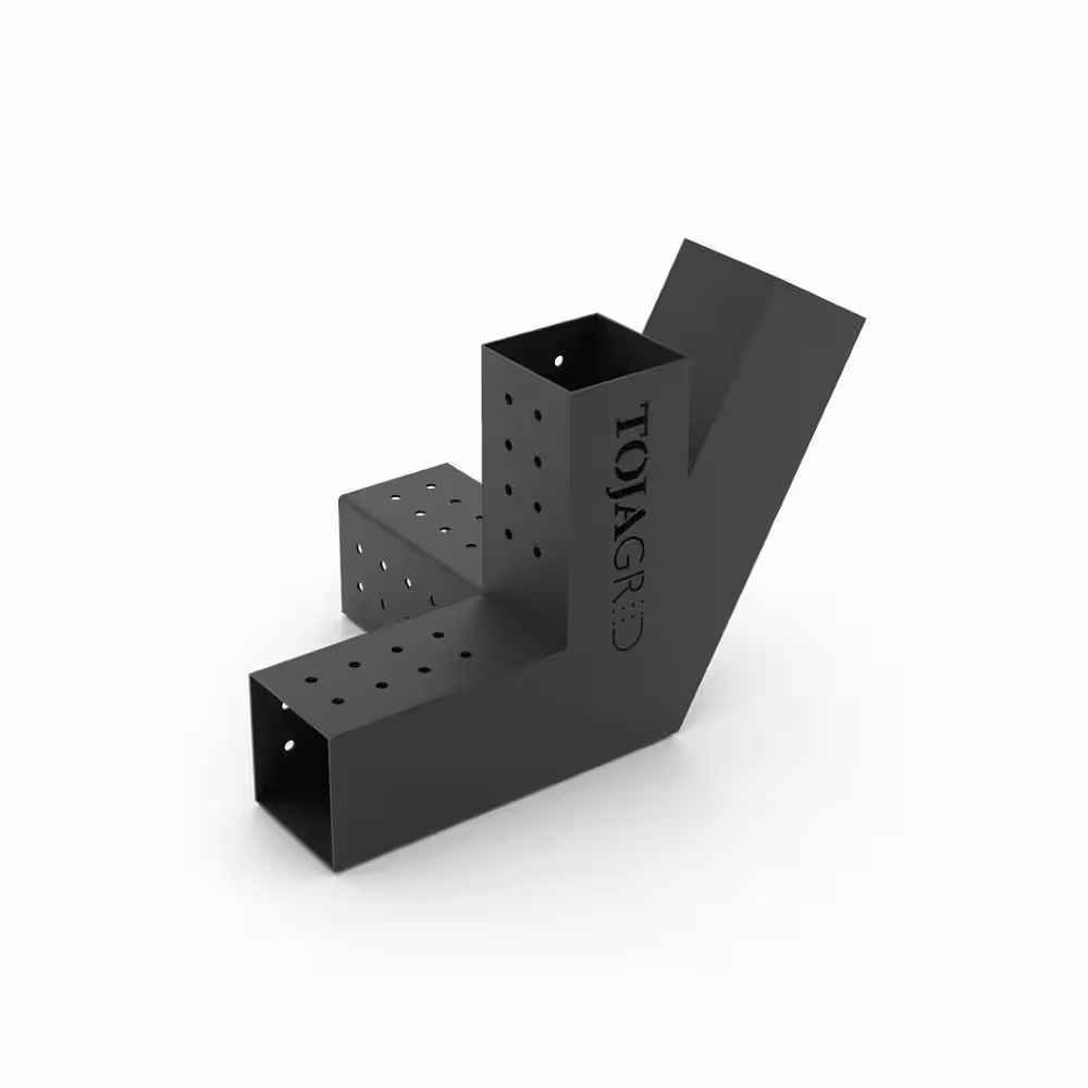 TOJA GRID TRIO 30 Left and Right for 4 in. x 4 in. Wood Posts (2-Pack)