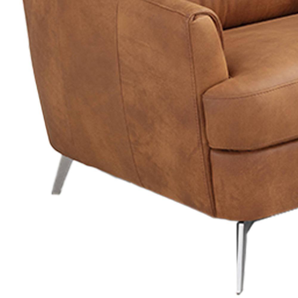 Acme Furniture Safi Cappuccino Leather Armchair