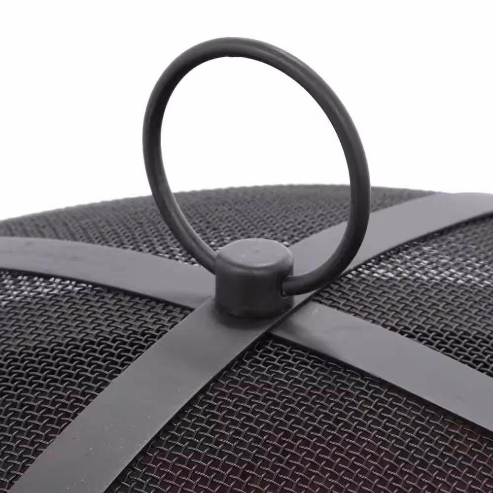 Gilbert & Bennett Woven Base Cast Iron Fire Pit