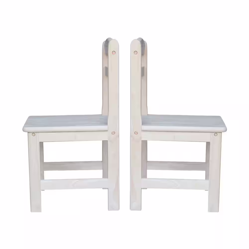 International Concepts Unfinished Wood Kids Chair (Set of 2)
