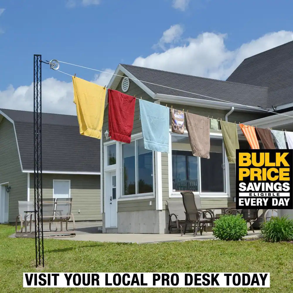 Pylex Outdoor Clothesline Post