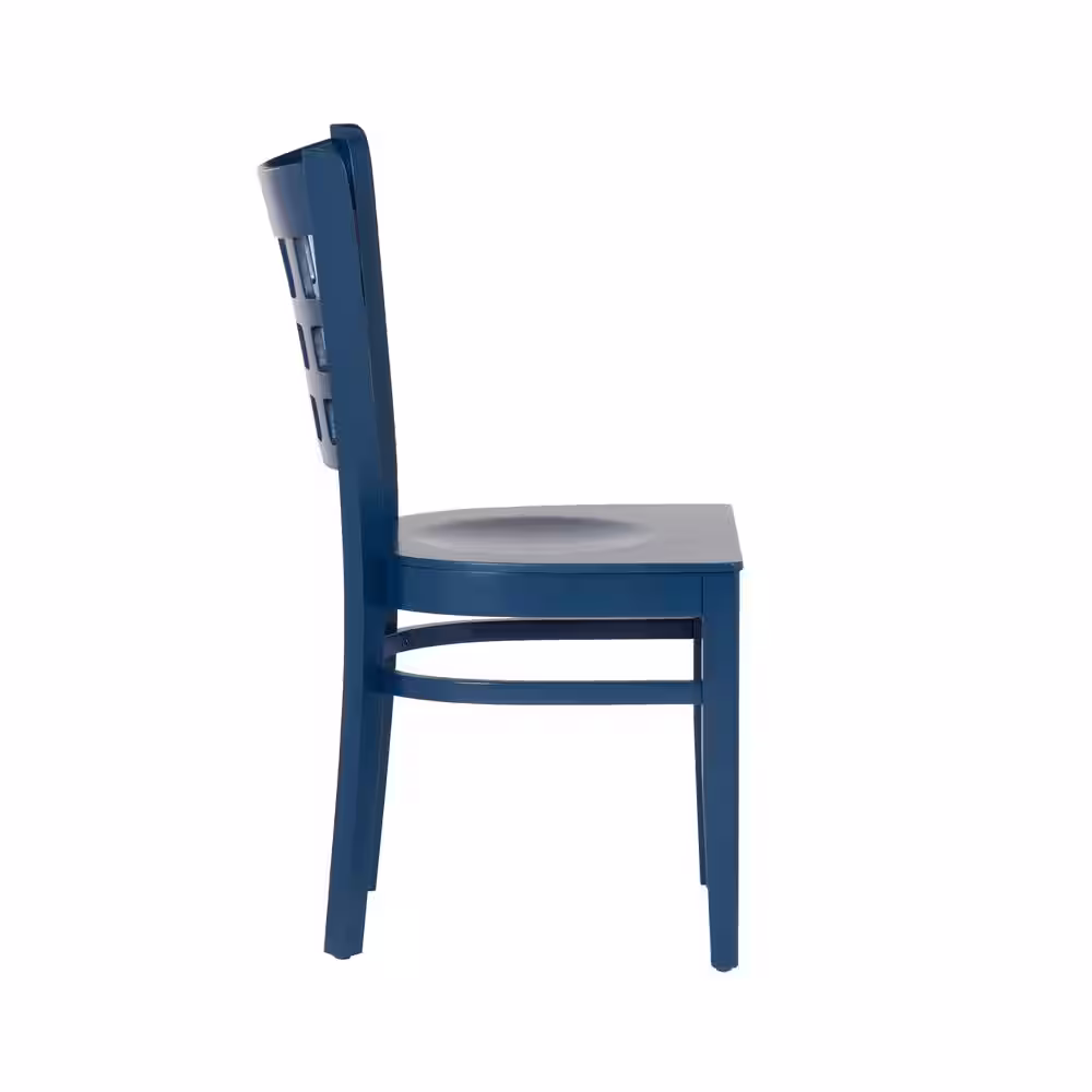 Linon Home Decor Sedran Navy Chair