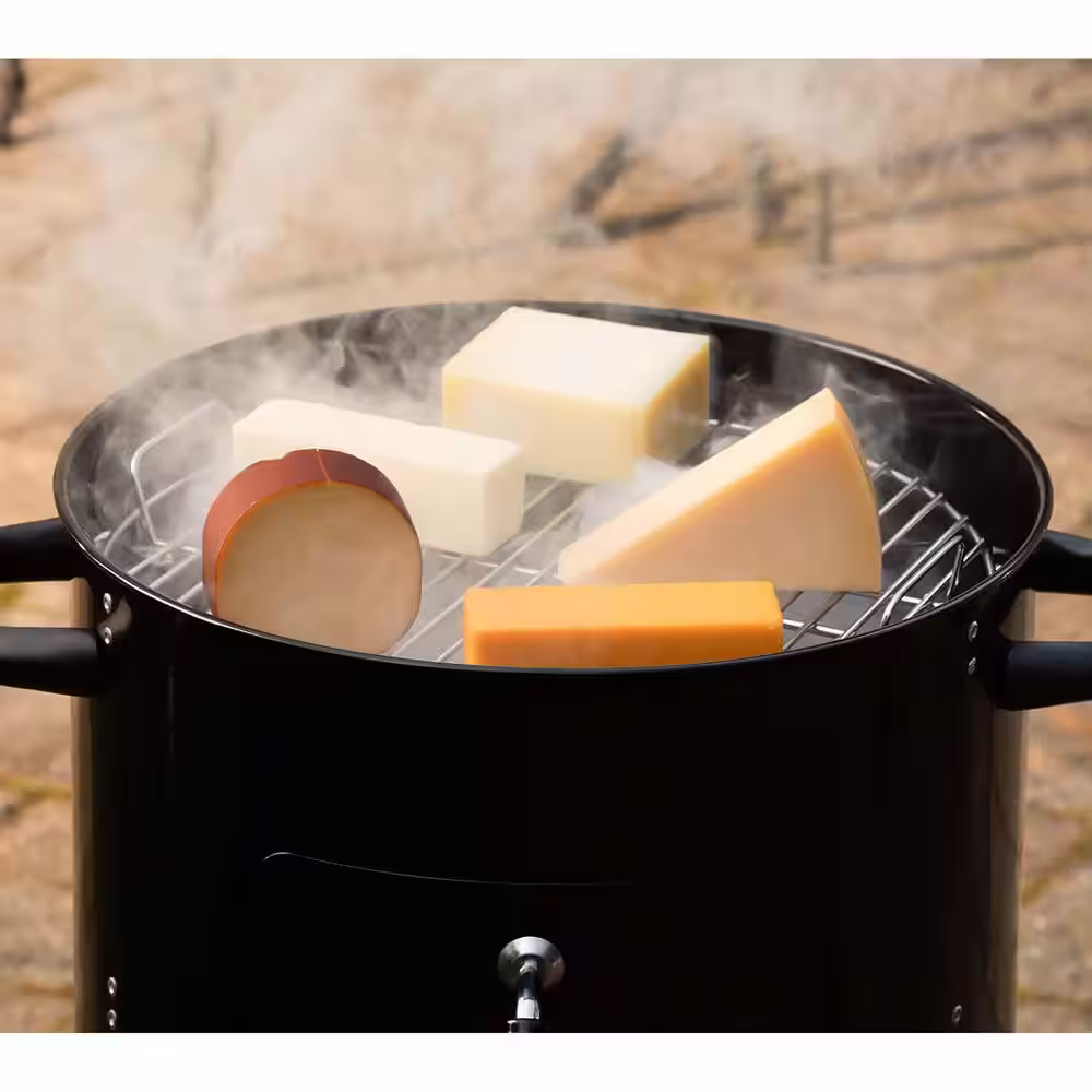 Cuisinart Vertical 18 in. Dia Charcoal Smoker in Black