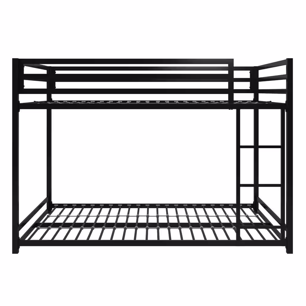 DHP Mabel Black Metal Full Over Full Bunk Bed