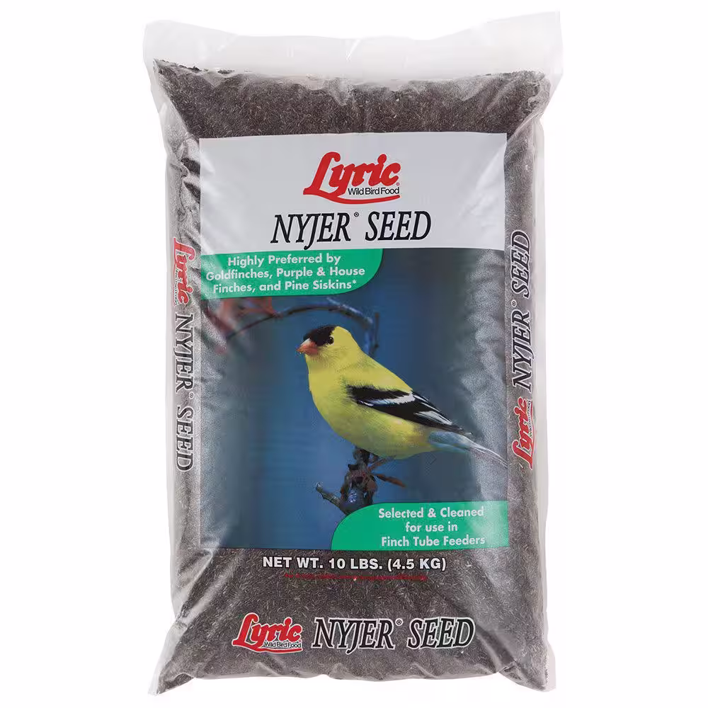 Lyric 10 lbs. Nyjer Seed Wild Bird Seed Finch Food