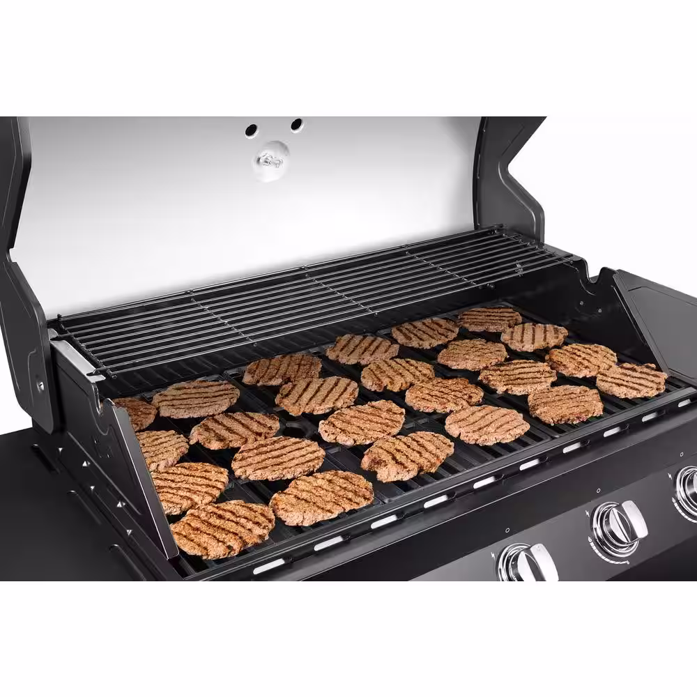 Dyna-Glo Premier 4-Burner Propane Gas Grill in Black