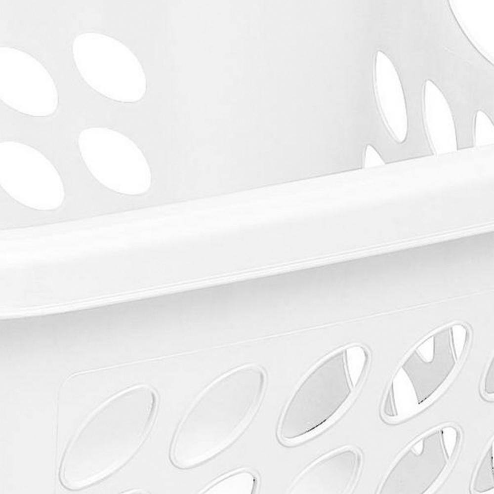 Sterilite Ultra Square Laundry Basket with Titanium Inserts (6-Pack)