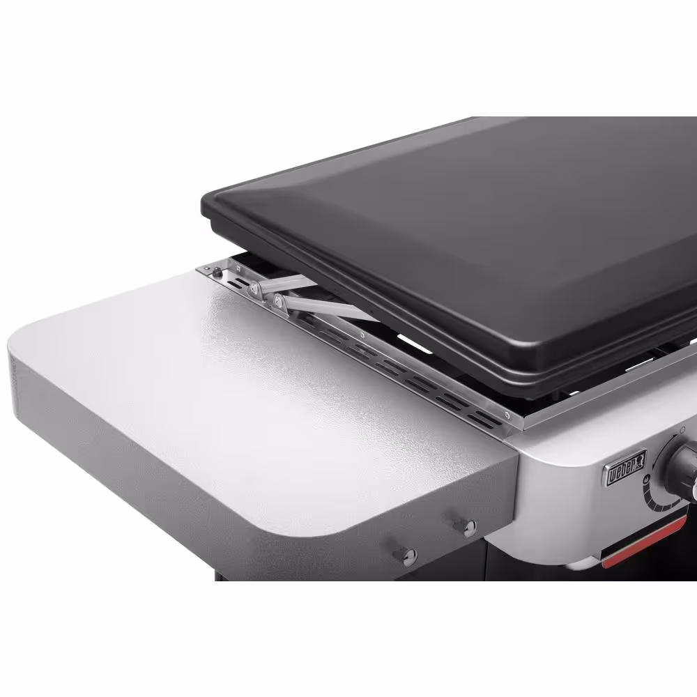 Weber 4 Burner Propane Gas Grill 36 in. Flat Top Griddle in Black