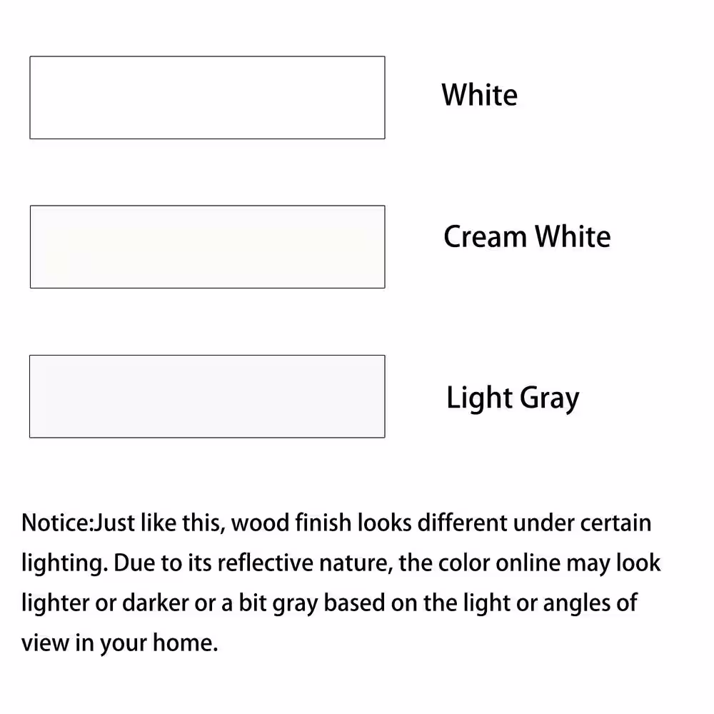 Harper & Bright Designs Mid-Century 5-piece Brown Round MDF Top Dining Table Set Seats 4 with Gray Upholstered Chairs