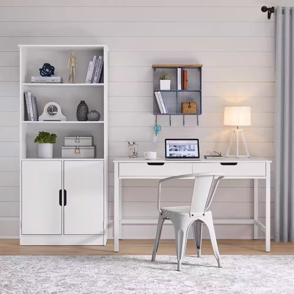 StyleWell Craft White Bookcase