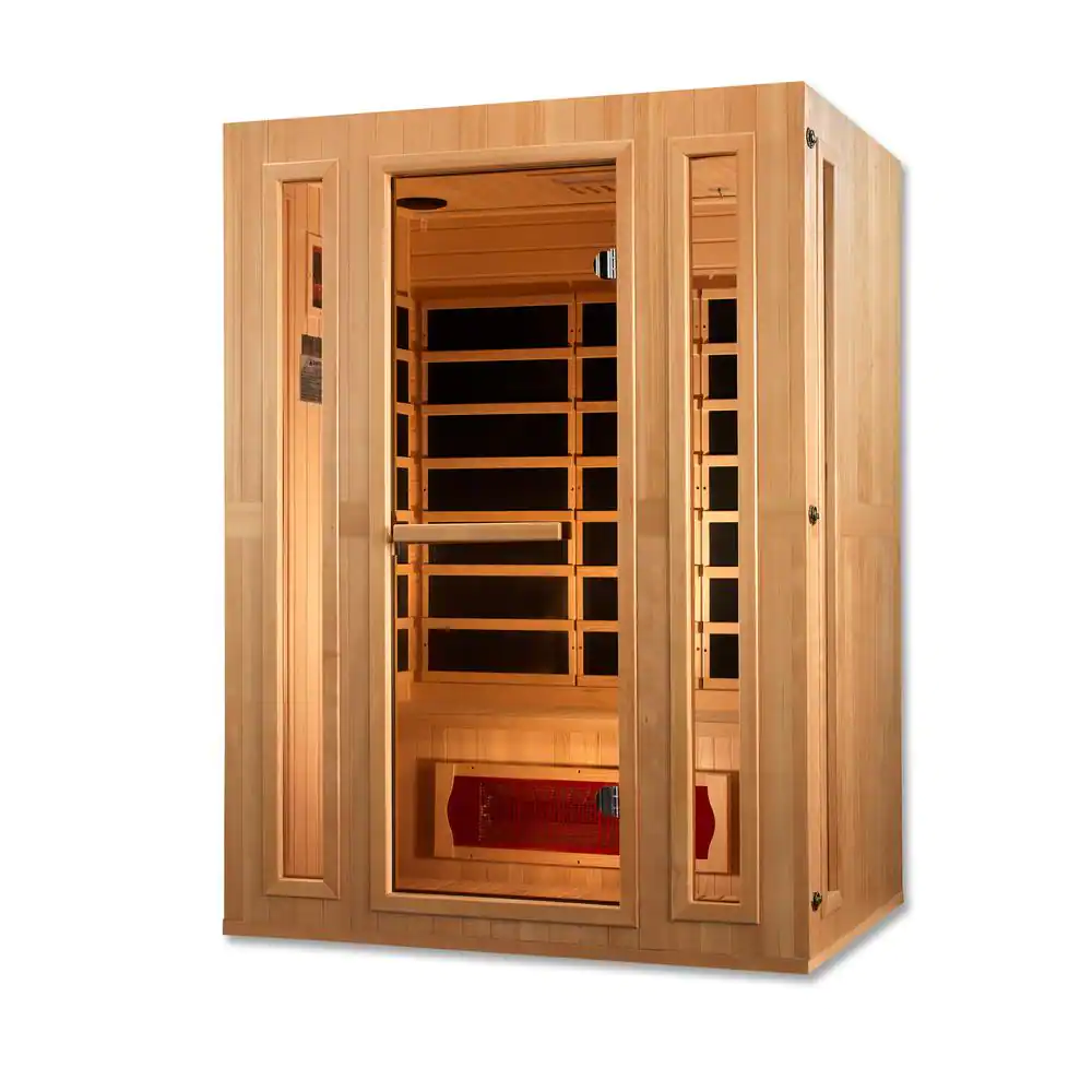 Maxxus Infracolor 3-Person Upgraded Far Infrared Sauna with 7 Dual Tech Heaters
