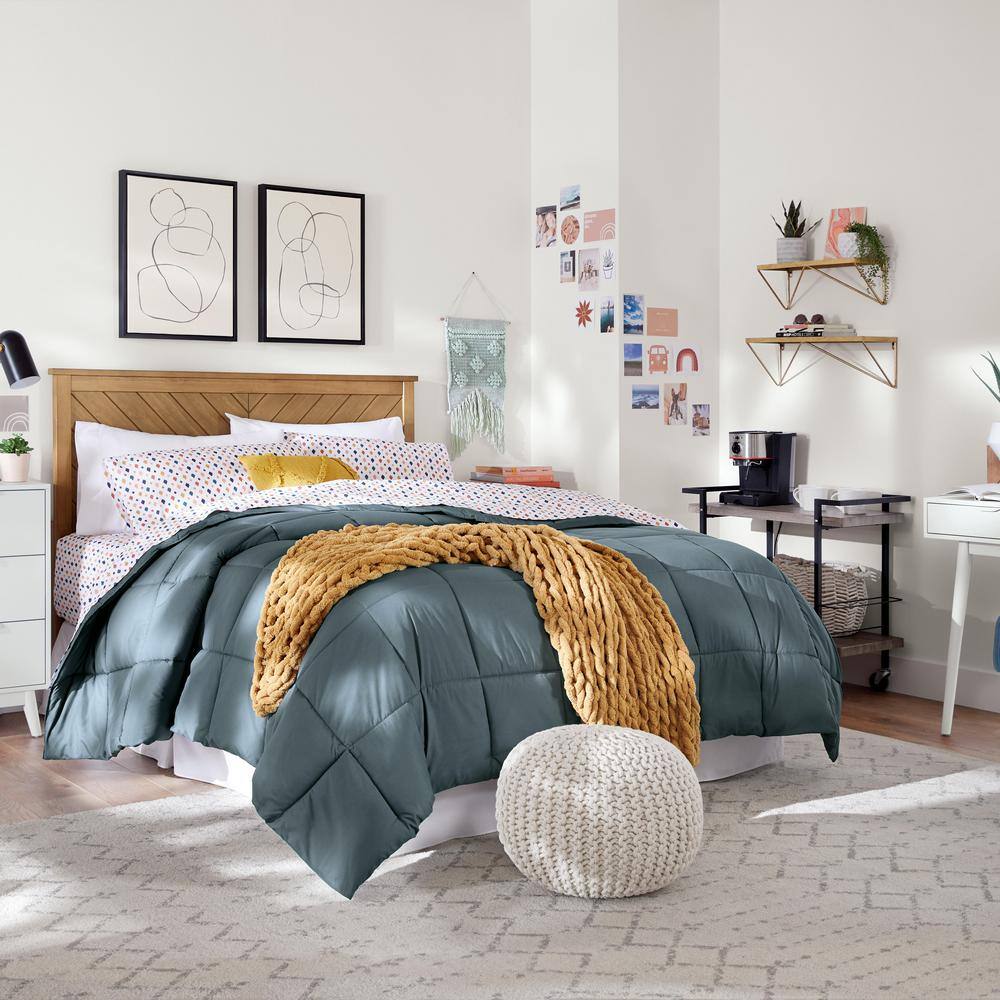 StyleWell Gold Metal Wall-Mount Floating Shelf (Set of 2)