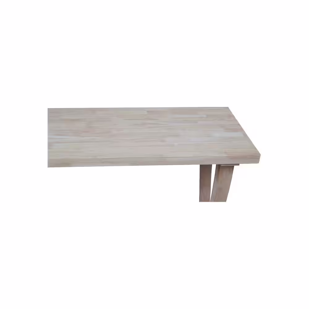 International Concepts LaCasa 64 in. W X 18 in. D X 32 in. H Unfinished Rectangle Solid Wood Sofa Table