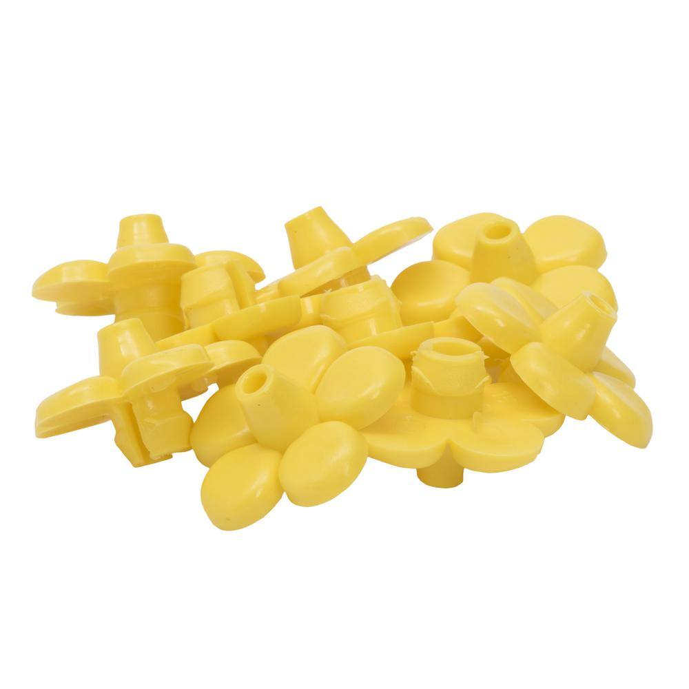 Perky-Pet Hummingbird Feeder Yellow Replacement Flowers (9-Count)