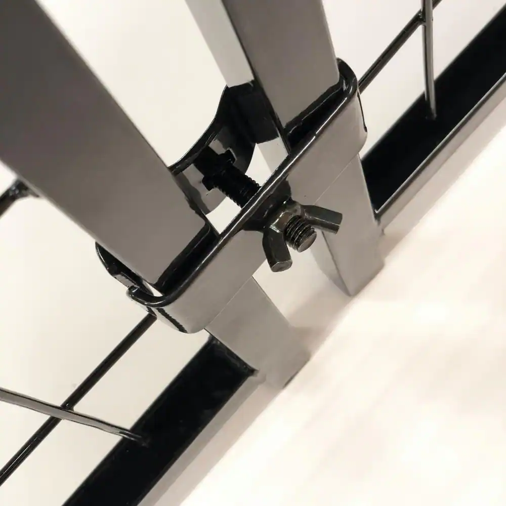 KennelMaster 6 ft. x 4 ft. x 6 ft. Welded Wire Dog Fence Kennel Kit