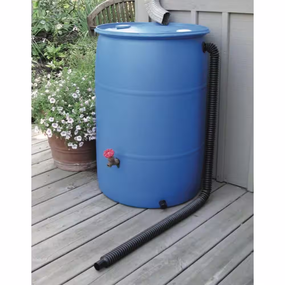 EarthMinded Rain Barrel Overflow Drain Kit