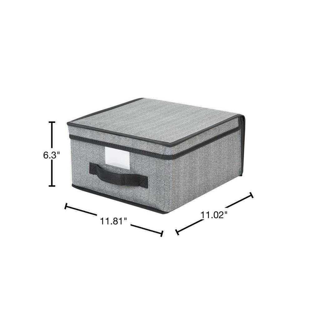 SIMPLIFY Medium Storage Box in Grey