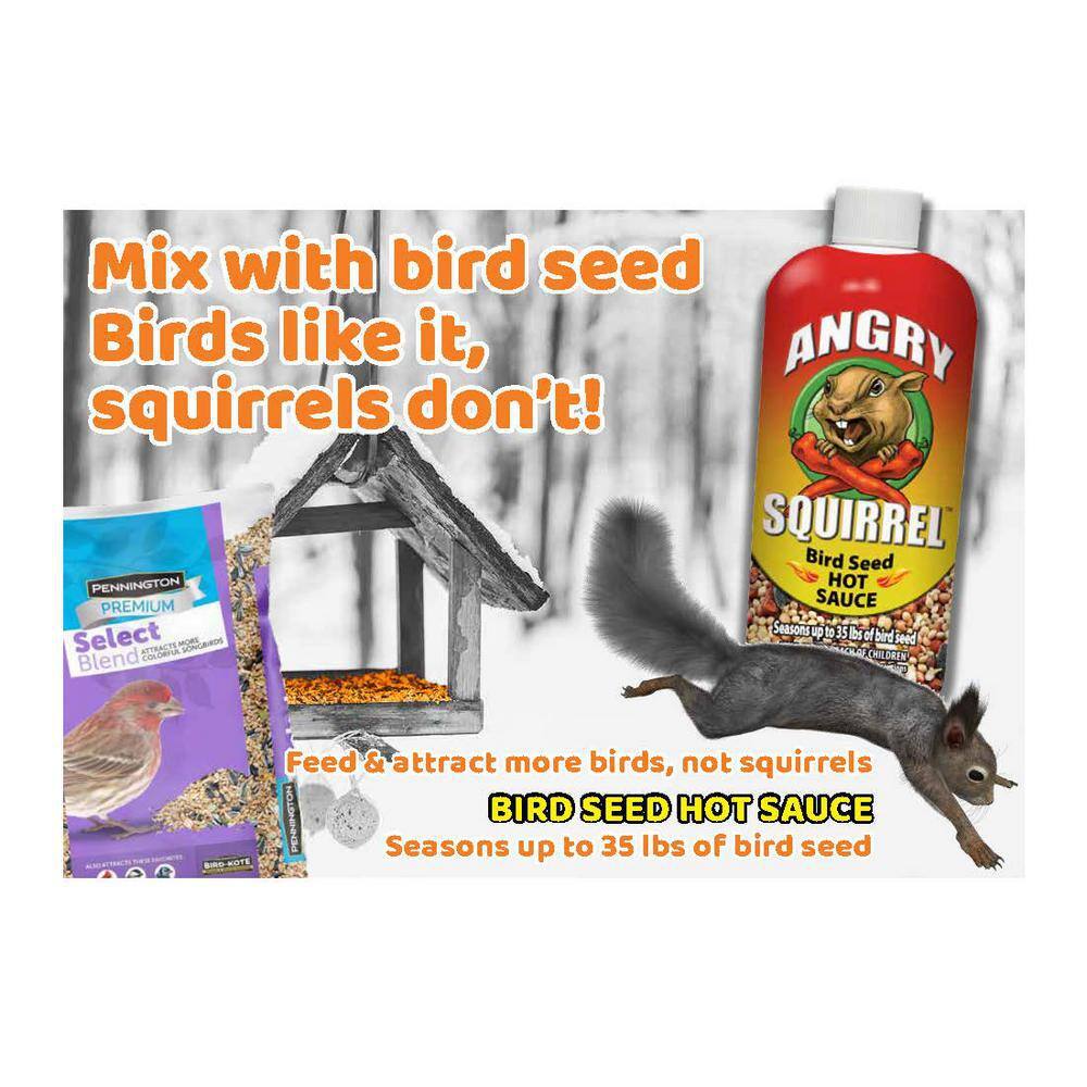 Harris 8 oz. Angry Squirrel Bird Seed Hot Sauce (2-Pack)
