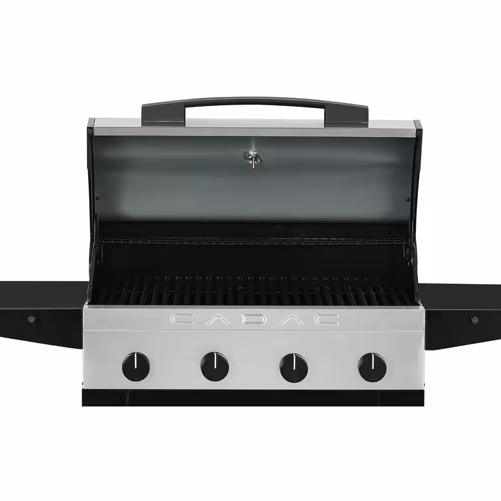 Cadac Entertainer 4-Burner Propane Gas Grill in Stainless Steel