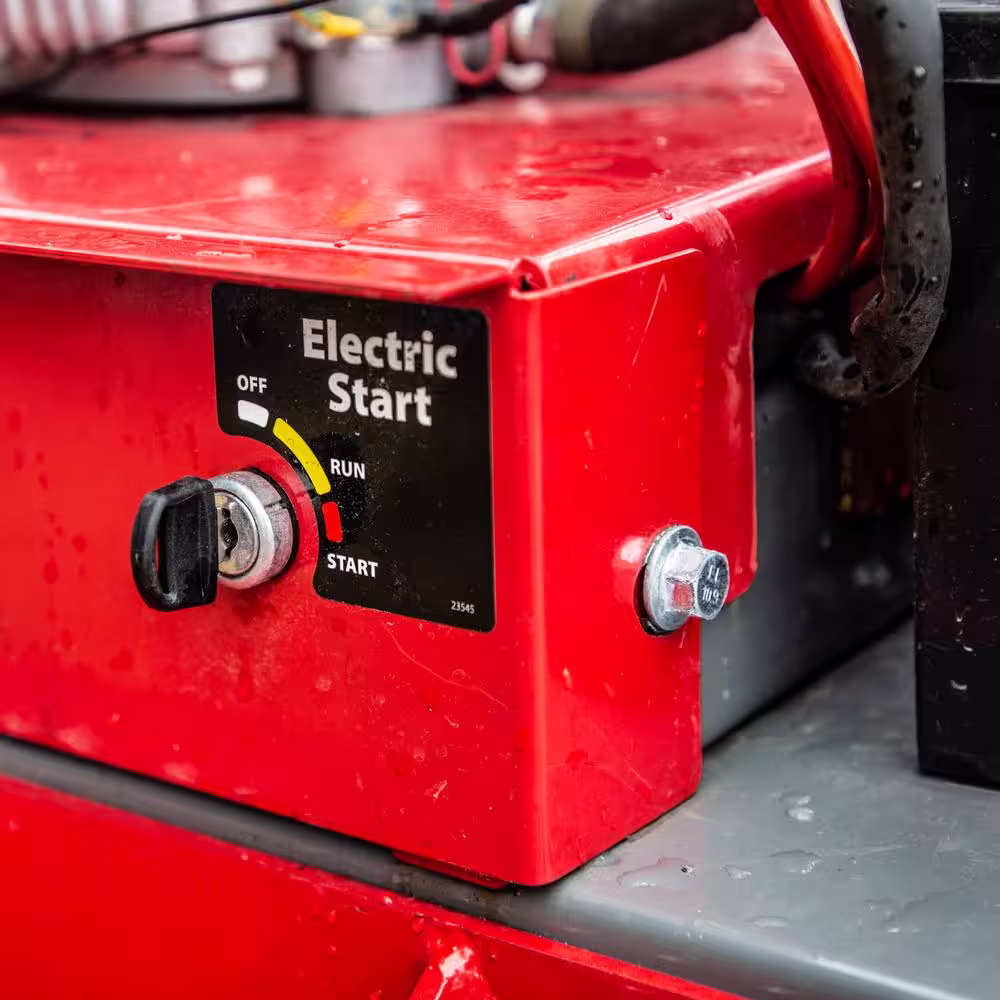 Earthquake 500 cc Briggs & Stratton Acreage Tow-Behind Rough Cut Mower with 44 in. Steel Cutting Deck and Tool-Less Offset Tow Bar