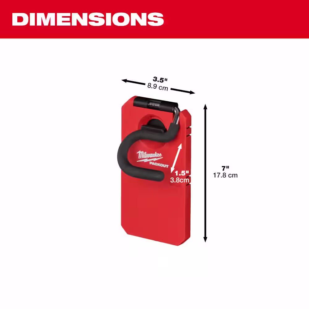 Milwaukee PACKOUT Large S-Hook (2-Pack)