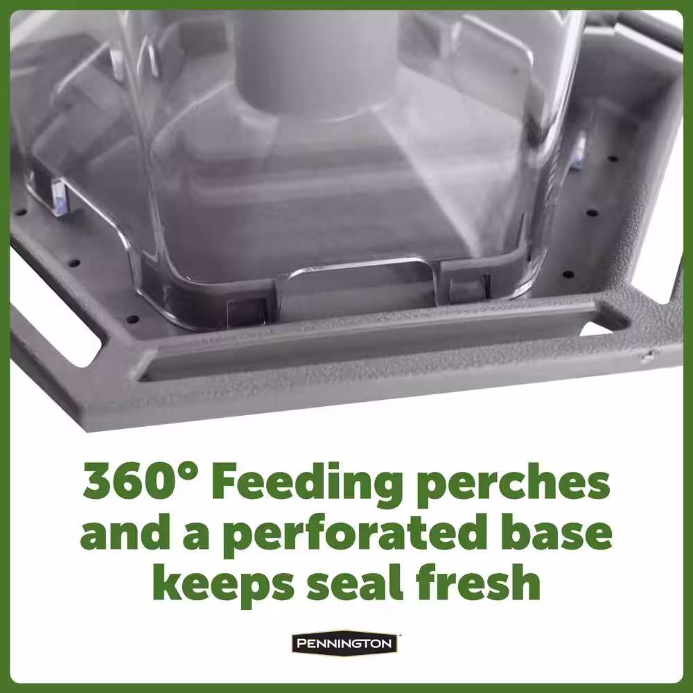 Pennington Earth Smart Recycled Petite Ecozebo Wild Bird Feeder