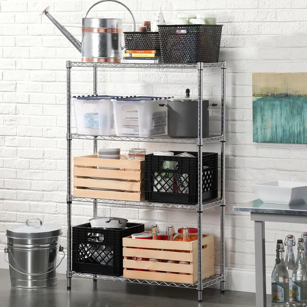 Crates & Pallet Crates and Pallet 18 in. x 12.5 in. x 9.5 in. Large Wood Crate