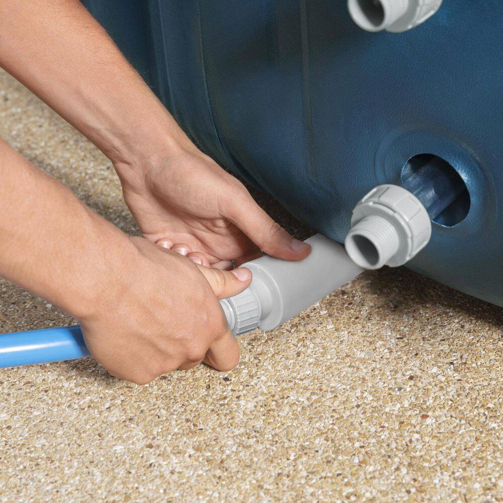 Bestway SaluSpa Milan Airjet Plus 6-Person Inflatable Hot Tub with 2-PureSpa Seats