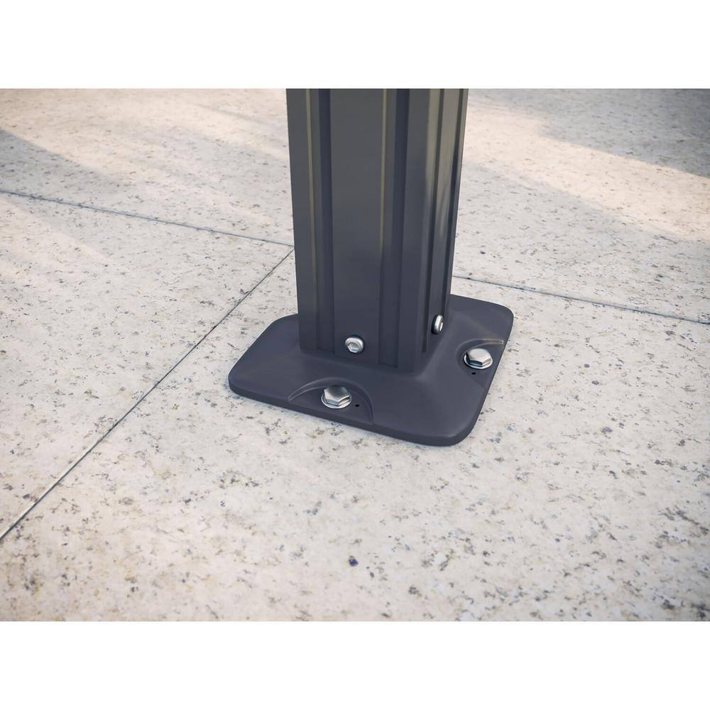 Hanover 13 ft. x 10 ft. Aluminum Hardtop Gazebo with Polycarbonate Roof Panels