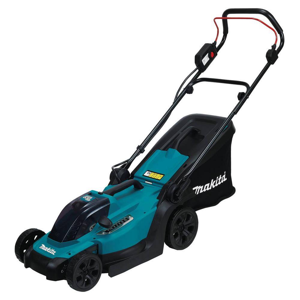 Makita 13 in. 18-Volt LXT Lithium-Ion Cordless Walk Behind Push Lawn Mower Kit (4.0Ah)