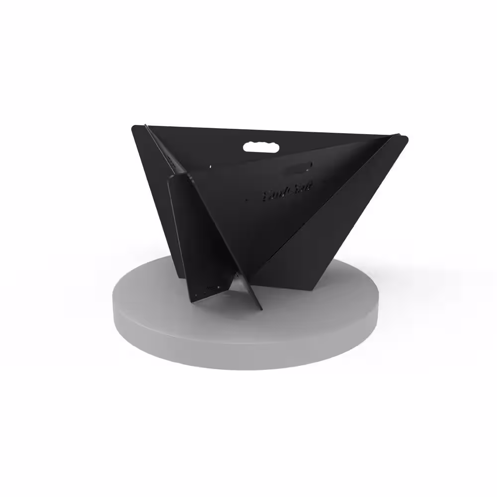 URBAN FIRE The Vulcan 16in. Black Steel Fire Pit