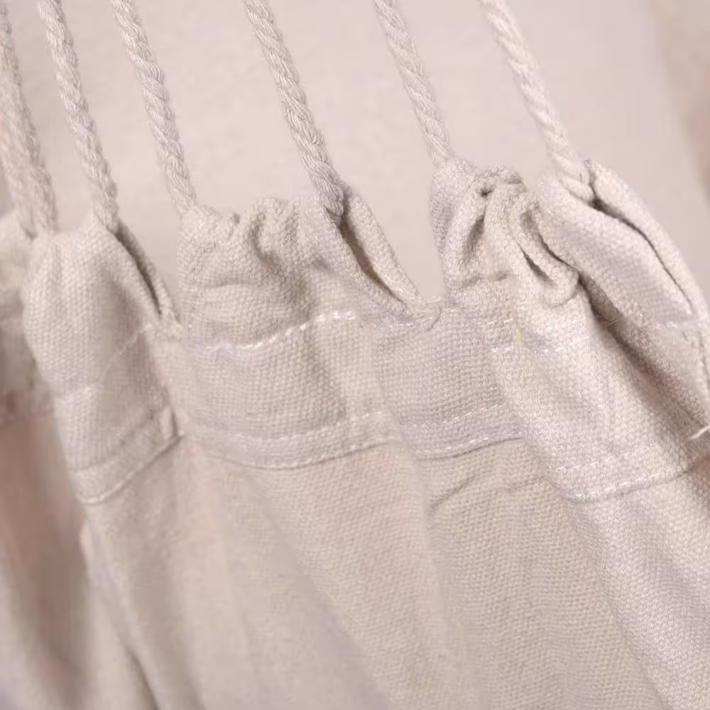 None 3.2 ft. Hammocks Hanging Rope Hammock Chair with 2 Seat Cushions and Carrying Bag