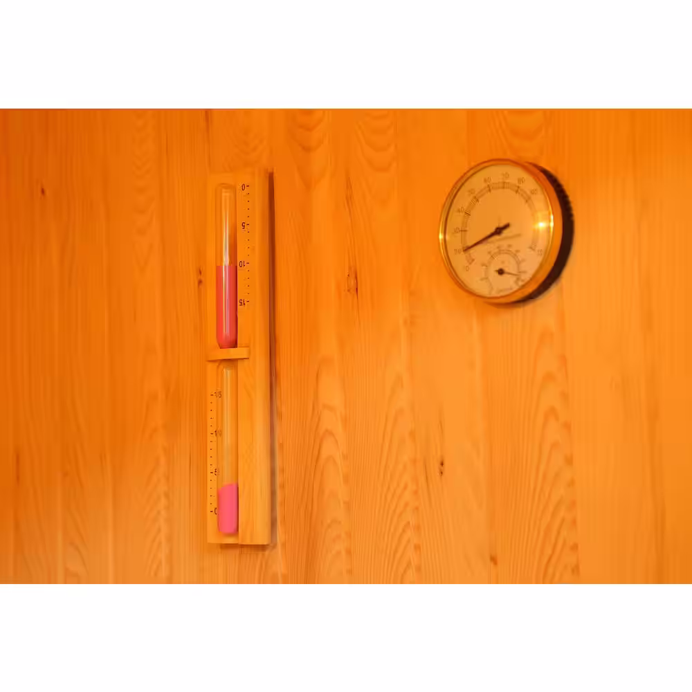 SUNRAY SAUNAS Baldwin 2-Person Traditional Sauna