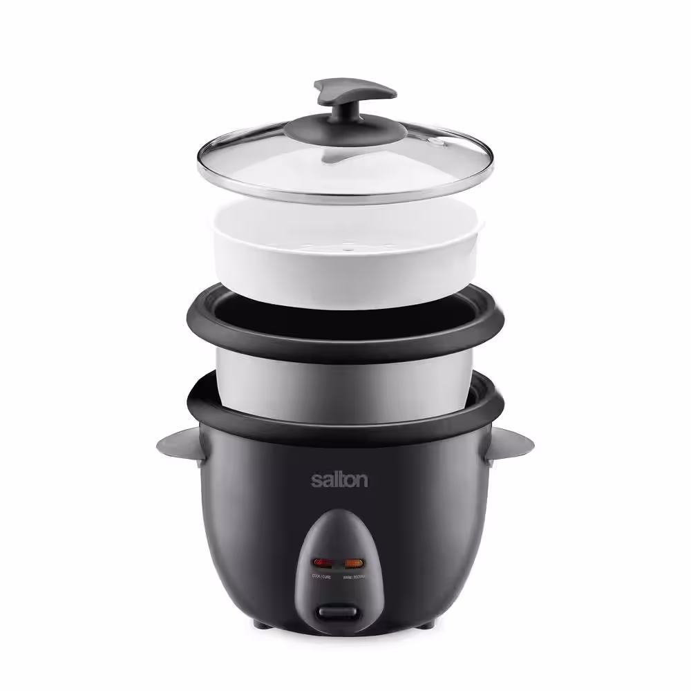 Salton Automatic Rice Cooker & Steamer - 10 Cup