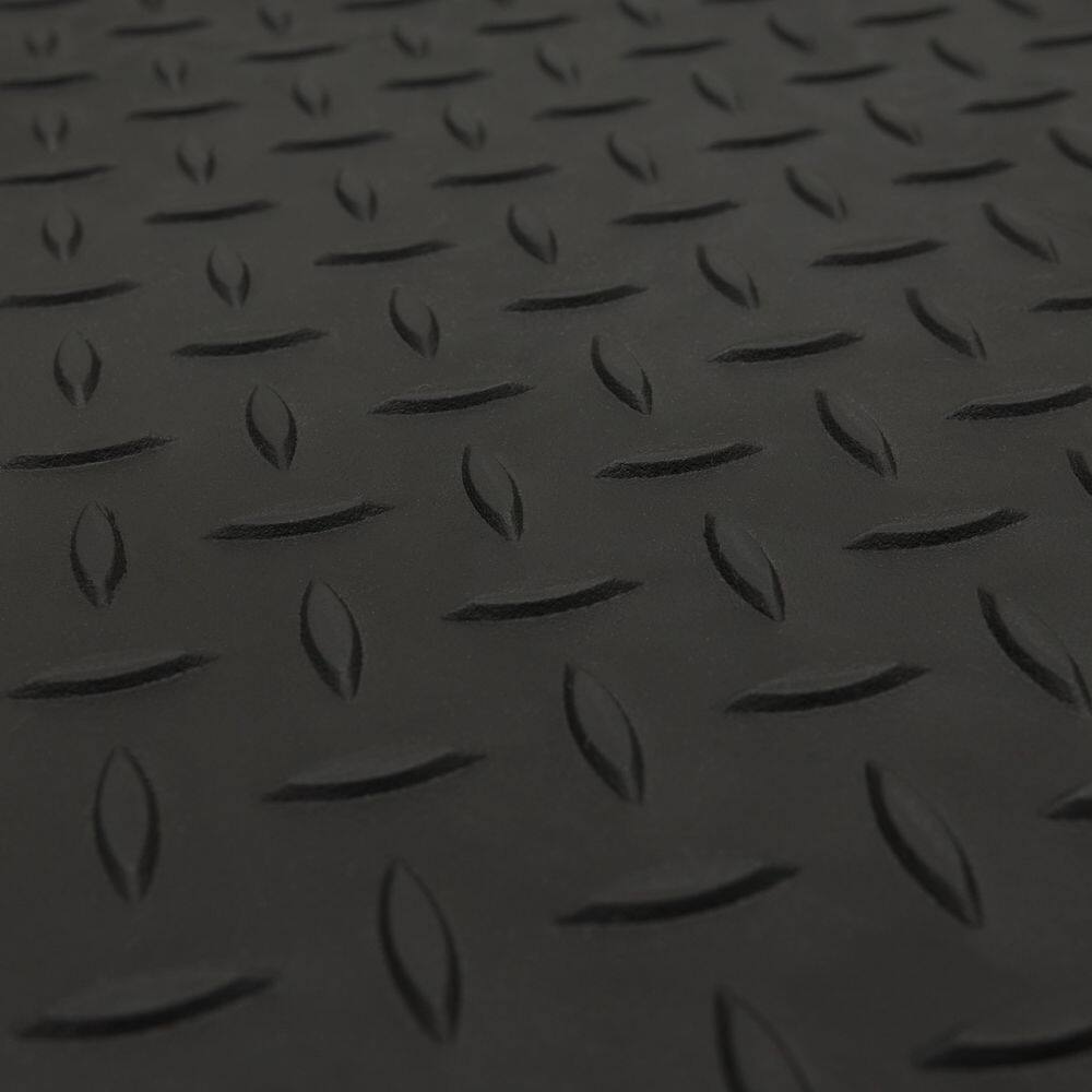 Mohawk Home Boot Tray Black 19 in. x 39.5 in. Boot Tray Mat