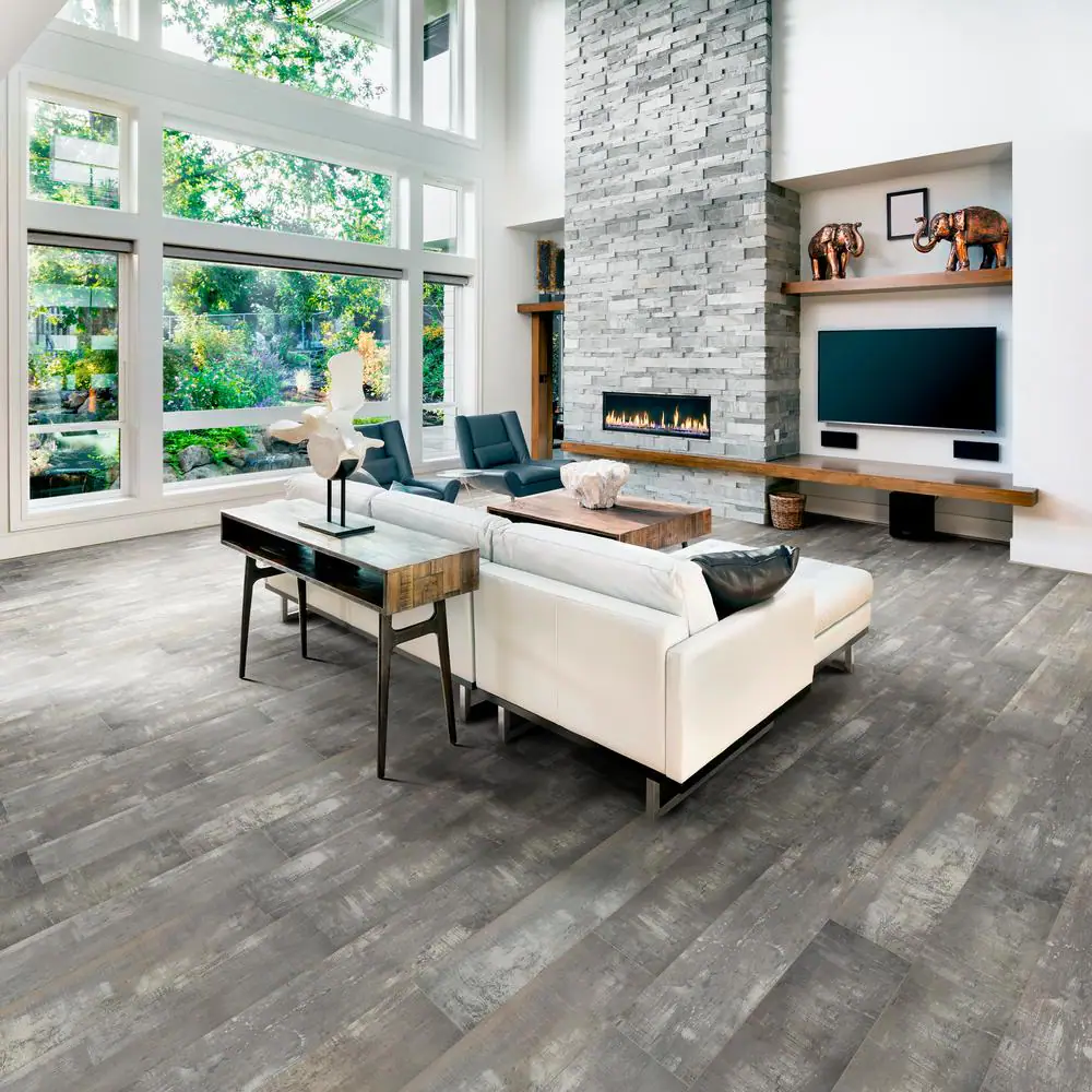 Home Decorators Collection Embossed Miramar 12 mm T x 7.6 in. W Laminate Wood Flooring (20.3 sqft/case)