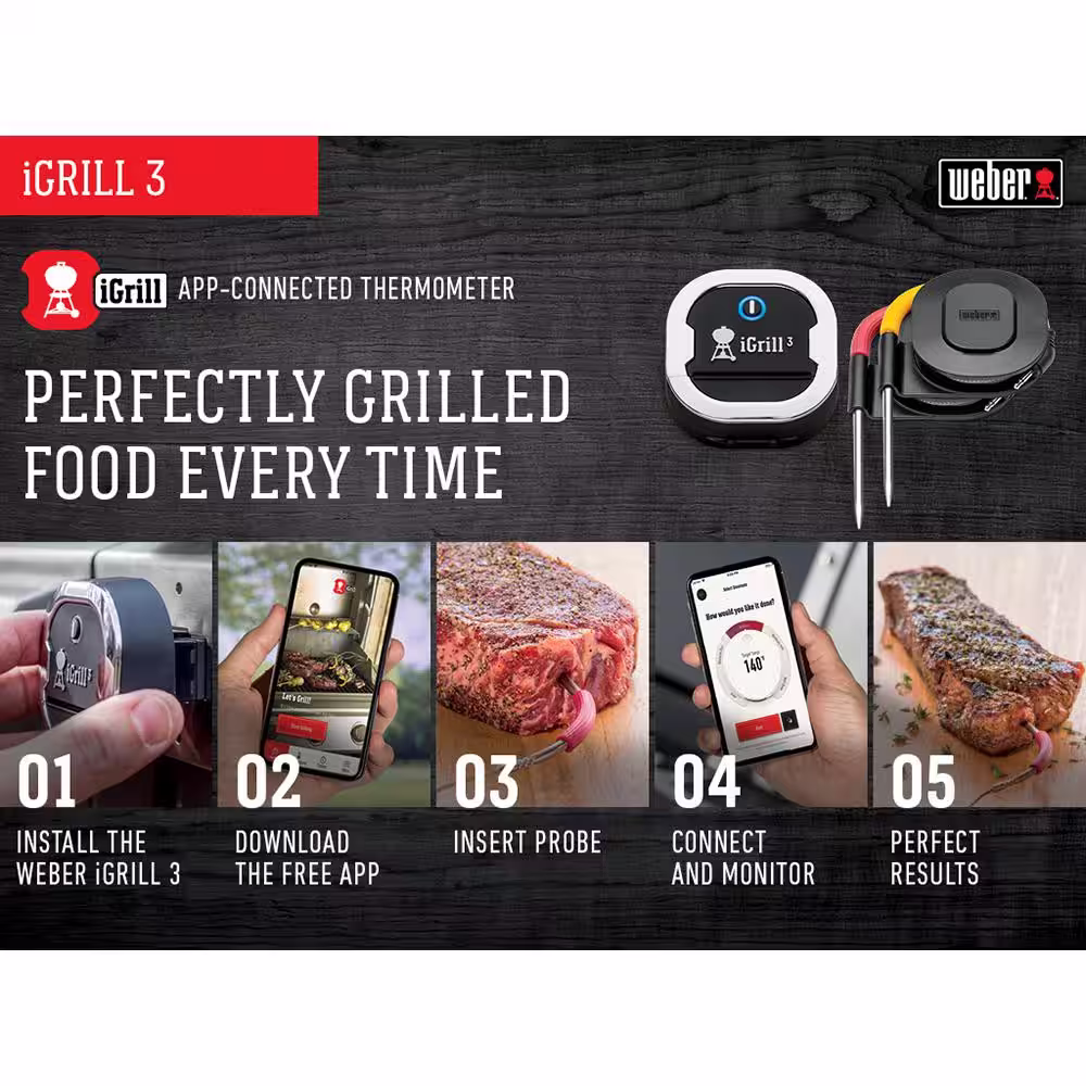 Weber iGrill 3 App-Connected Thermometer