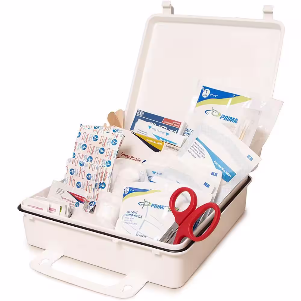 None 237-Piece 50-Person OSHA Poly First Aid Kit