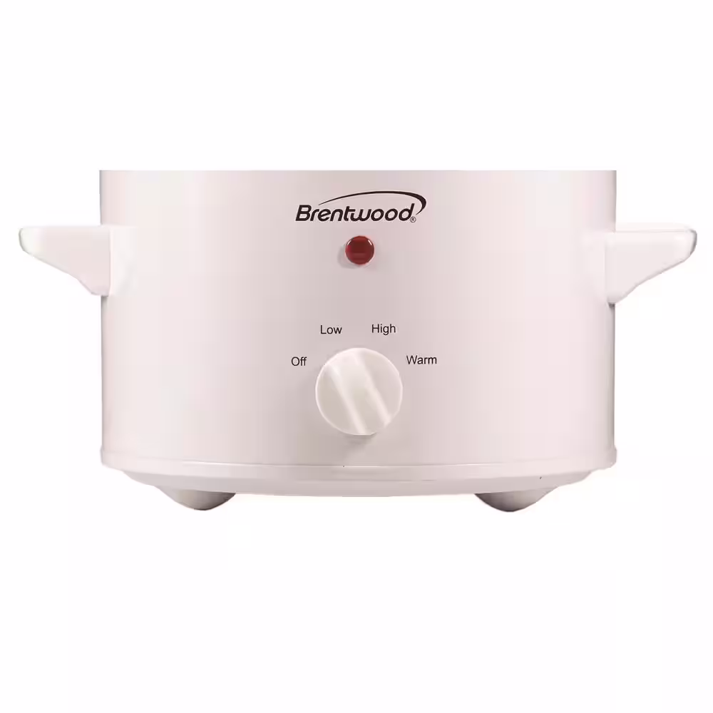 Brentwood Appliances 1.5 Qt. White Slow Cooker