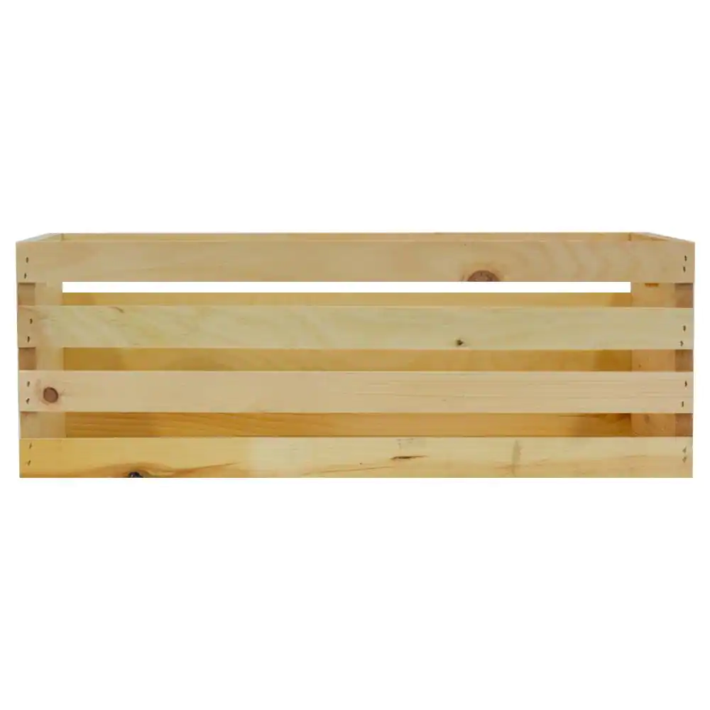 Crates & Pallet 27 in. x 12.5 in. x 9.5 in. X-Large Wood Crate (2- Pack)