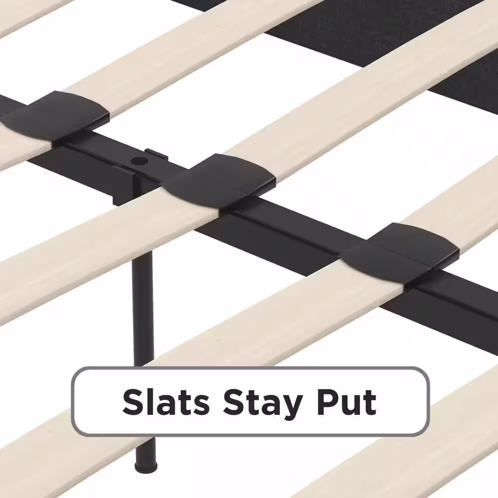 Novogratz Her Majesty Gray Linen Twin Daybed and Trundle